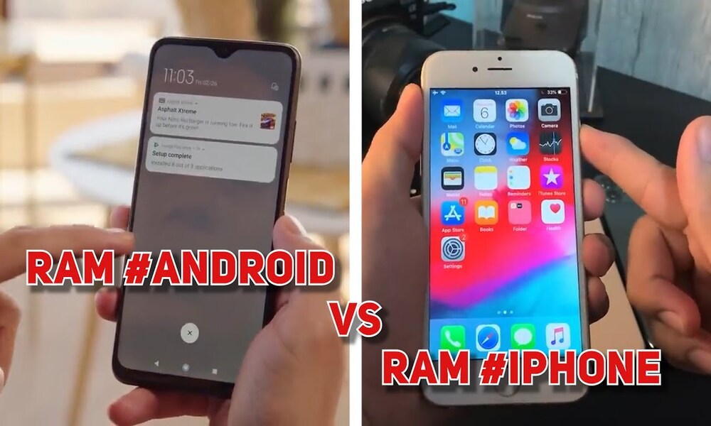 ram ios dan android